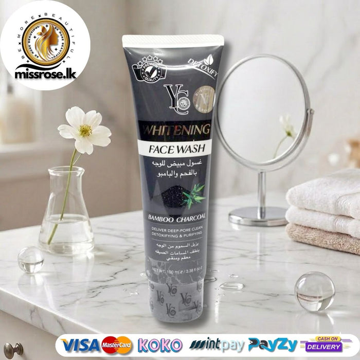 YC Whitening Bamboo Charcoal Face Wash