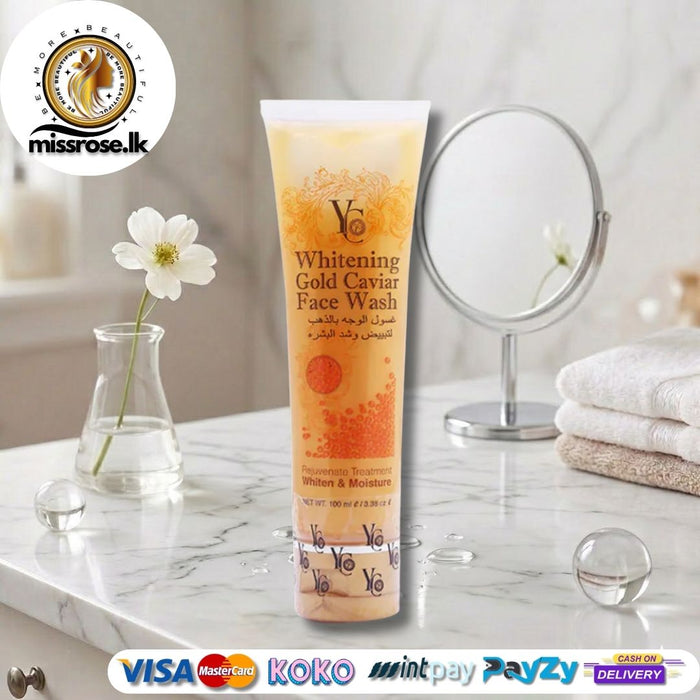YC Whitening Face Wash Gold Caviar