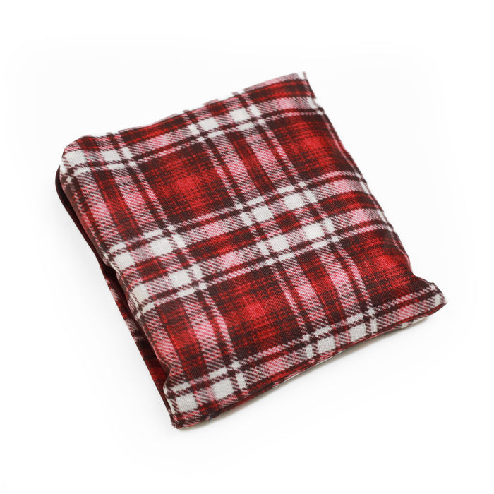 YS Plaid Tote Bag (Red)