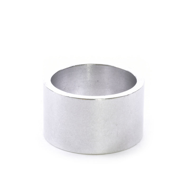 1-1/8" x 20mm Silver Aluminum Headset Spacer