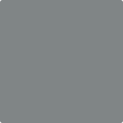 2134-40: Whale Gray  a paint color by Benjamin Moore avaiable at Clement's Paint in Austin, TX.
