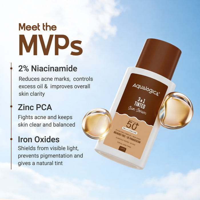 3-in-1 Tinted Sun Serum - Latte | 50g