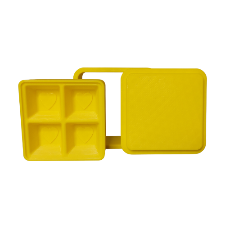 3D Printed 4-Square Heart Breakaway Bath Bomb Mold