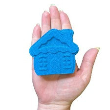 3D Printed Gingerbread House Bath Bomb Mold