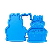 3D Printed Happy Birthday Bath Bomb Mold