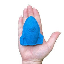 3D Printed Rocket Ship Bath Bomb Mold