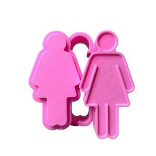 3D Printed Washroom Woman Bath Bomb Mold