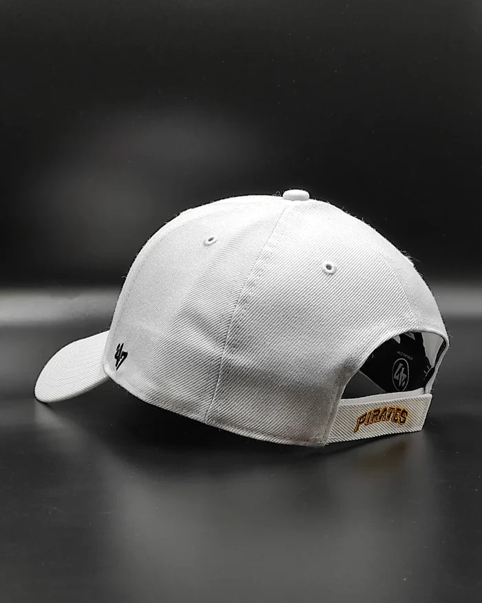 47brand Pittsburgh Pirates classic white strapback cap