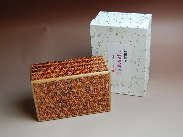 5 Sun 21 Step Akaasa Japanese Puzzle Box