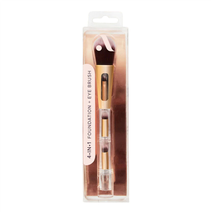 Absolute New York 4 in 1 Foundation & Eye Brush - ikatehouse