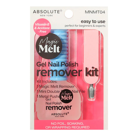 Absolute New York Magic Melt Gel Nail Polish Remover Kit
