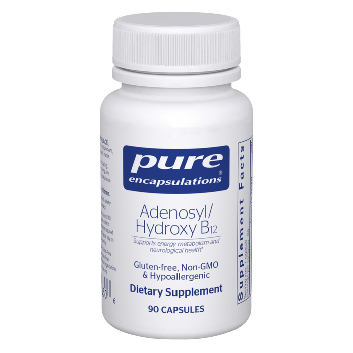 Adenosyl/Hydroxy B12 90 Capsules by Pure Encapsulations