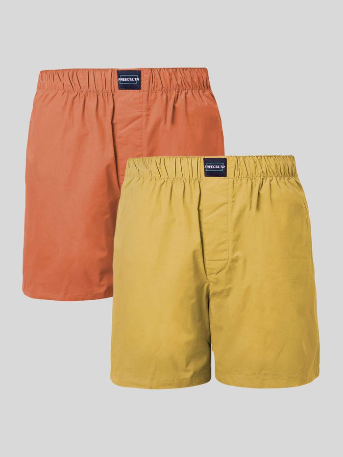 Yellow; Orange / S / Men