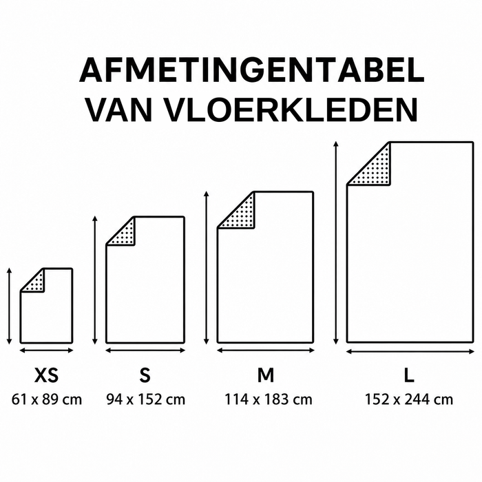 Anouk - Dekorativt tæppe Tilpasset Form Amber Vildnis
