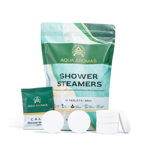 Aqua Aromas Shower Steamers - Aromatherapy Shower Bombs, 15 Pack