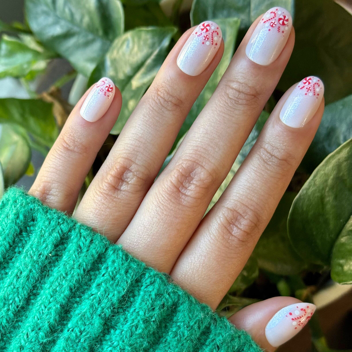 Assorted Mints - Press-On | Short | Round