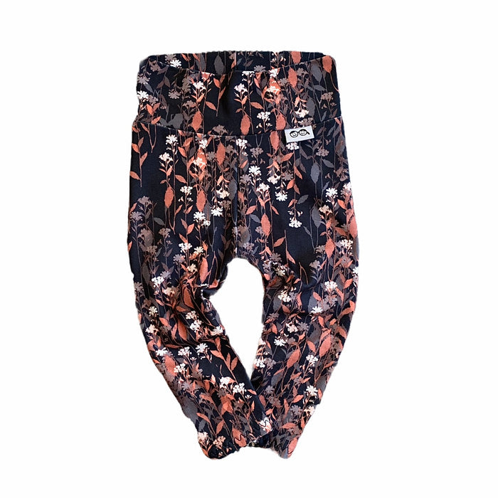 Autumn Leaf Floral Leggings and/or Headbands