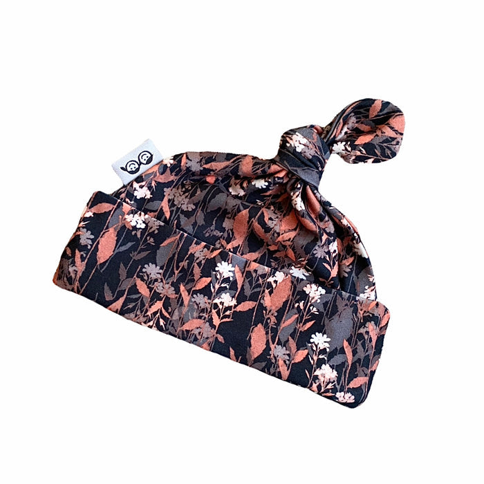 Autumn Leaf Floral Leggings and/or Knot Beanie