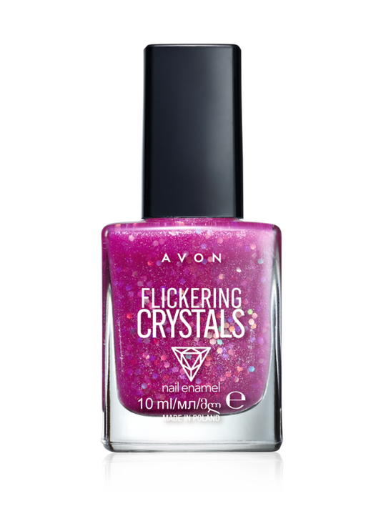 Avon True Flickering Crystals Nail Enamel - 10ml