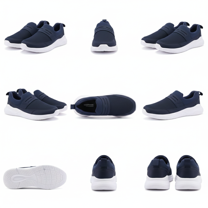 Azure Glide Slip-On Sneaker AS-0003 BLUE