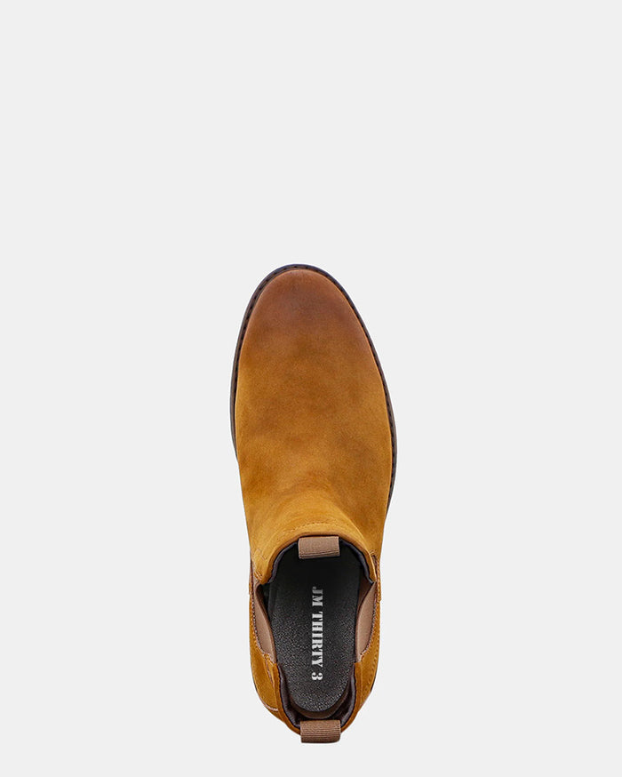 Baymax Tan Suede