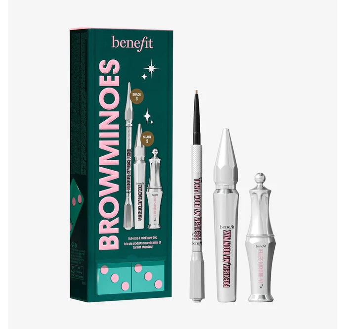 Benefit Cosmetics Browvo! Conditioning Brow Primer in various shades, new in box, for natural-looking, well-groomed eyebrows.