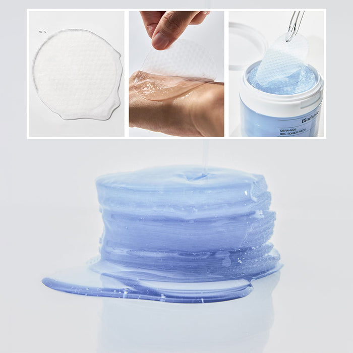 BIODANCE Cera-Nol Gel Toner Pads - geliniai toniko diskeliai