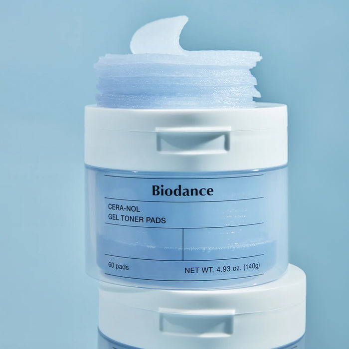 BIODANCE Cera-Nol Gel Toner Pads - geliniai toniko diskeliai