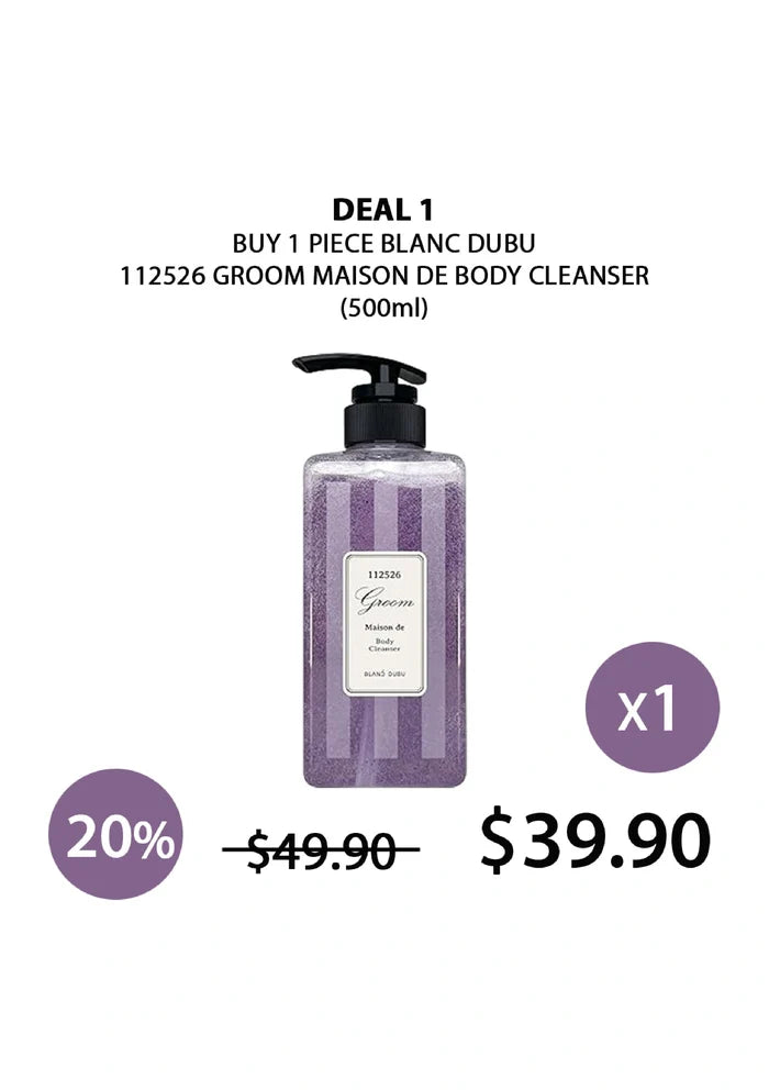 (BUY 1) BLANC DUBU CLOUD BODY CLEANSER