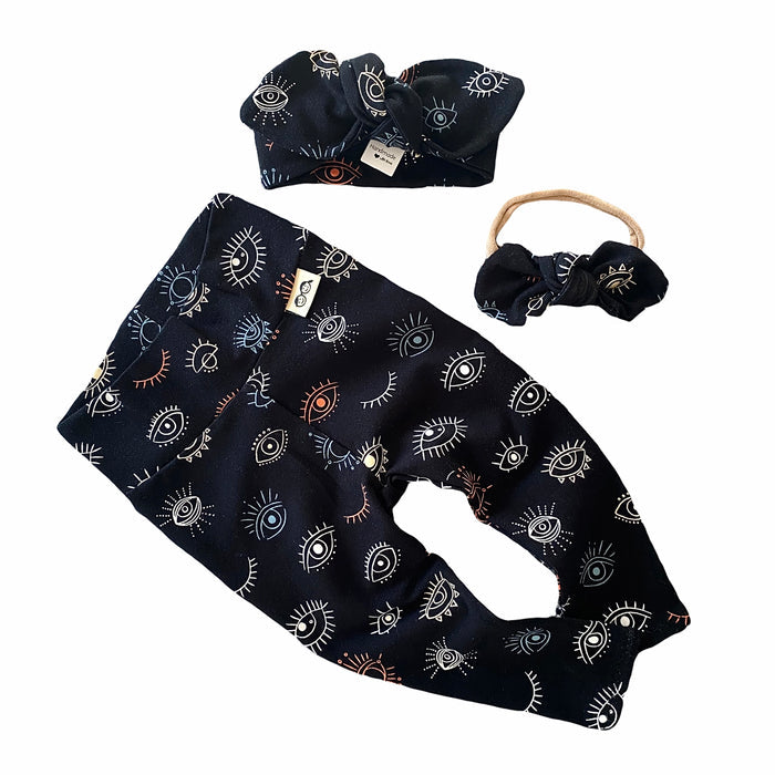 Bohemian Eyes Leggings and/or Headbands