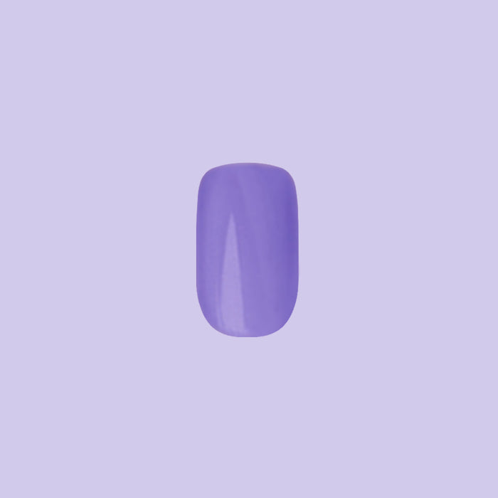 Bold & Unshaken - Press-On | Short | Squoval vibrant purple false nail for easy at-home mani application