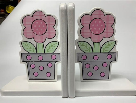 Book Ends-Flower Pots