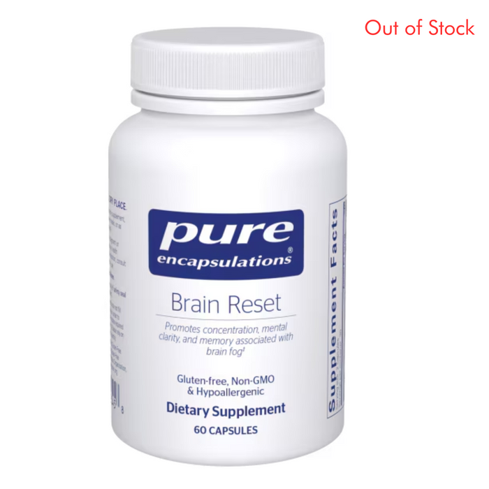 Brain Reset 60 capsules by Pure Encapsulations