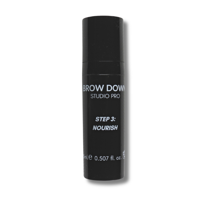 Brow Lamination, Step 3: Nourish