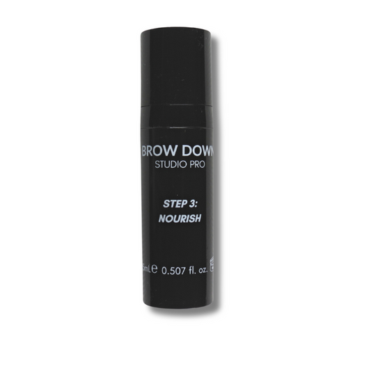 Brow Lamination, Step 3: Nourish