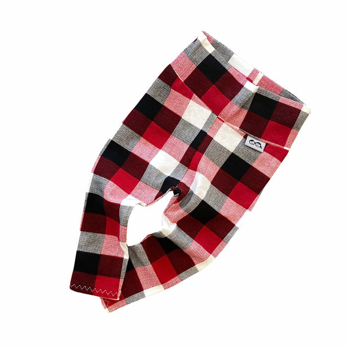 Buffalo Plaid Leggings and/or Knot Beanie