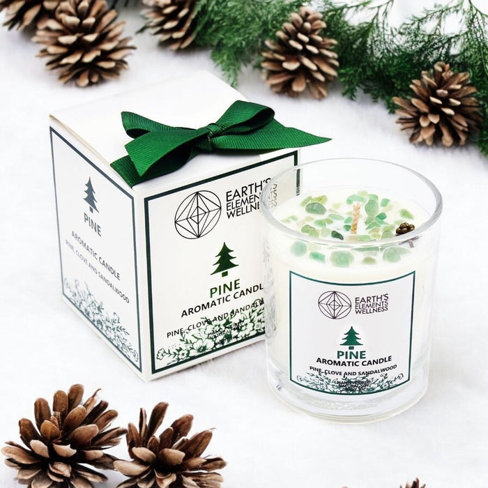 Crystal Candle - Pine