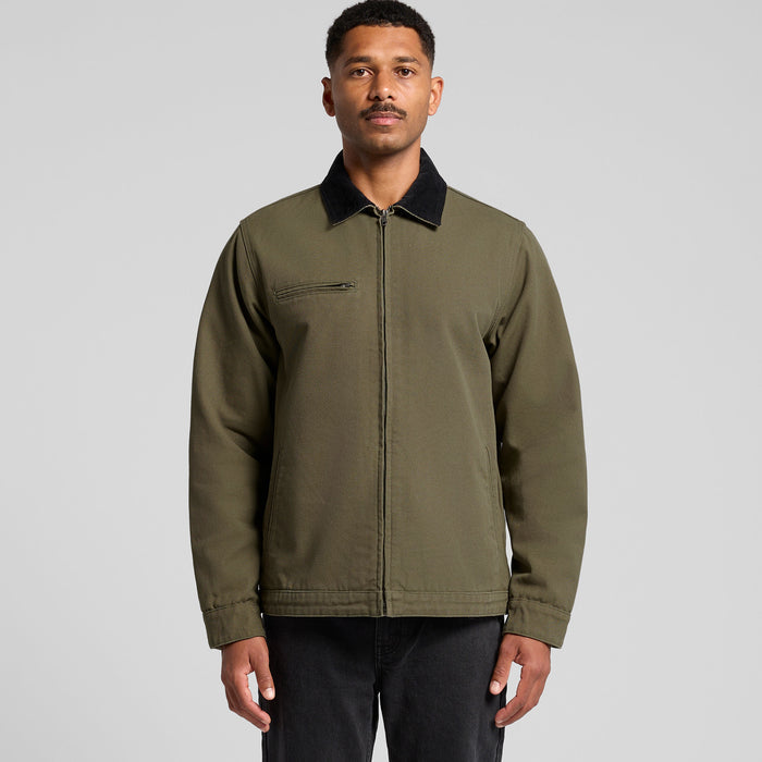 Canvas Cord Collar Jacket | 5533