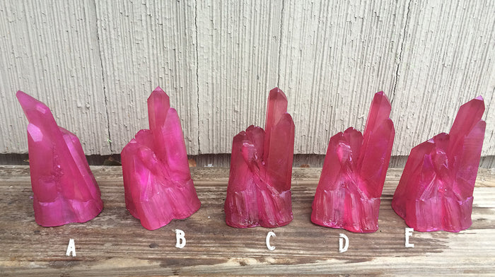 CAST CRYSTAL LIGHT- ROSE SPIKE