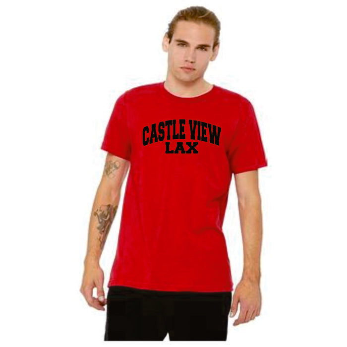 Castle View LAX Bella Canvas Tee- ARC Design