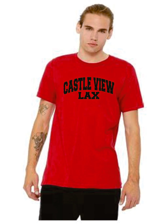 Castle View LAX Bella Canvas Tee- ARC Design