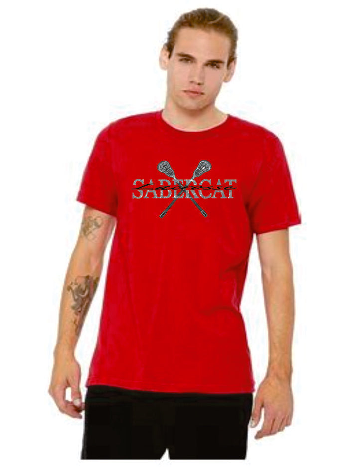 Castle View LAX Bella Canvas Tee- SCRIPT Design