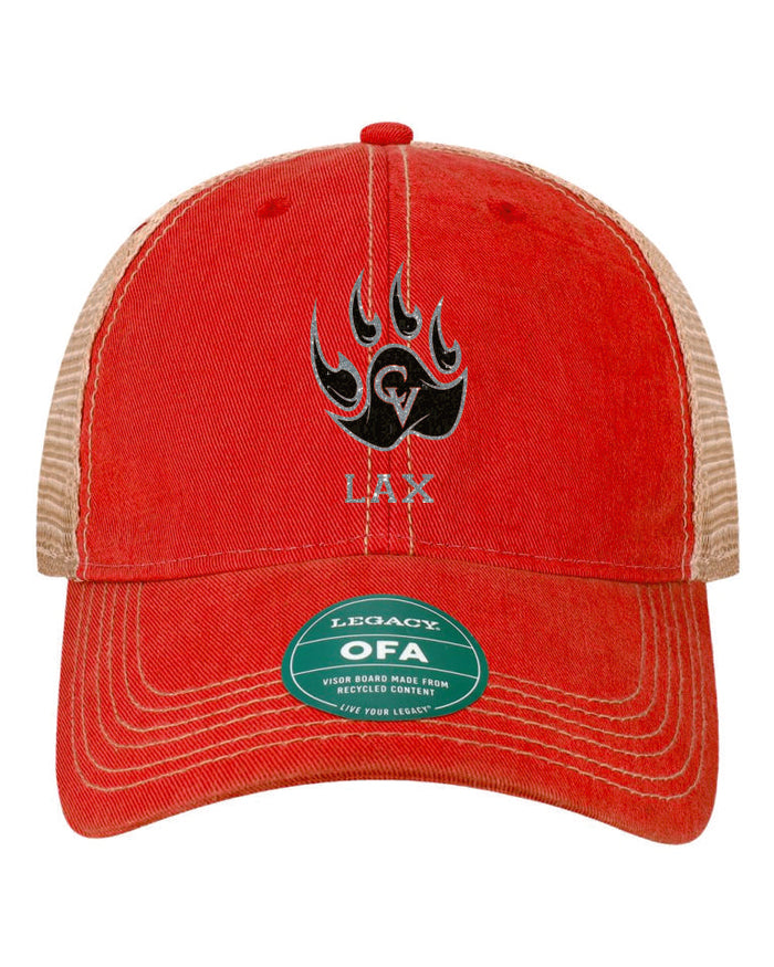 Castle View LAX Glitter Trucker Hat