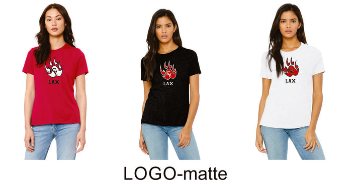 Castle View LAX Ladies Bella Canvas Tee- 4 designs