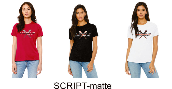 Castle View LAX Ladies Bella Canvas Tee- 4 designs