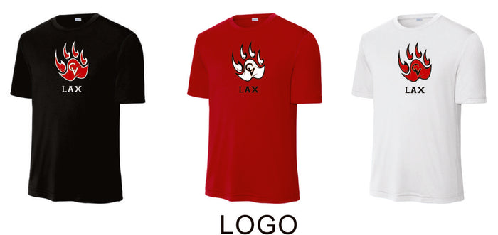 Castle View LAX Wicking Tee- Youth, Ladies, Adult Sizes- 4 Designs