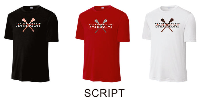 Castle View LAX Wicking Tee- Youth, Ladies, Adult Sizes- 4 Designs