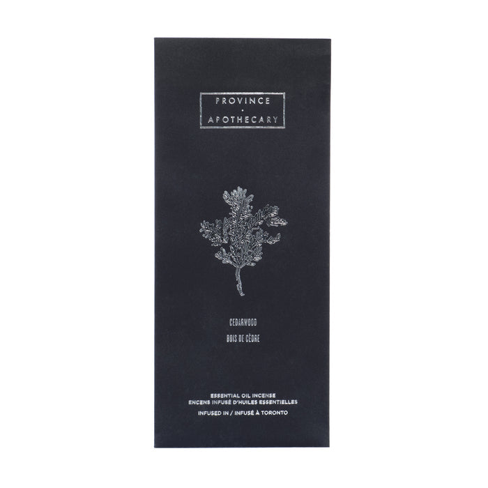 Province Apothecary-Cedar Wood Essential Oil Incense-Home-Incense_CedarWood_2048x150dpi-The Detox Market |