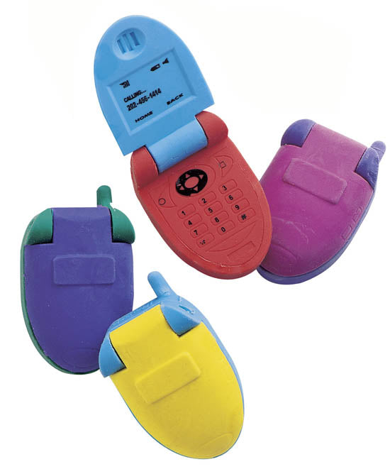 Cell Phone Eraser,  #2722