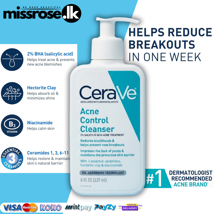 Cerave Acne Control Cleanser 237ml